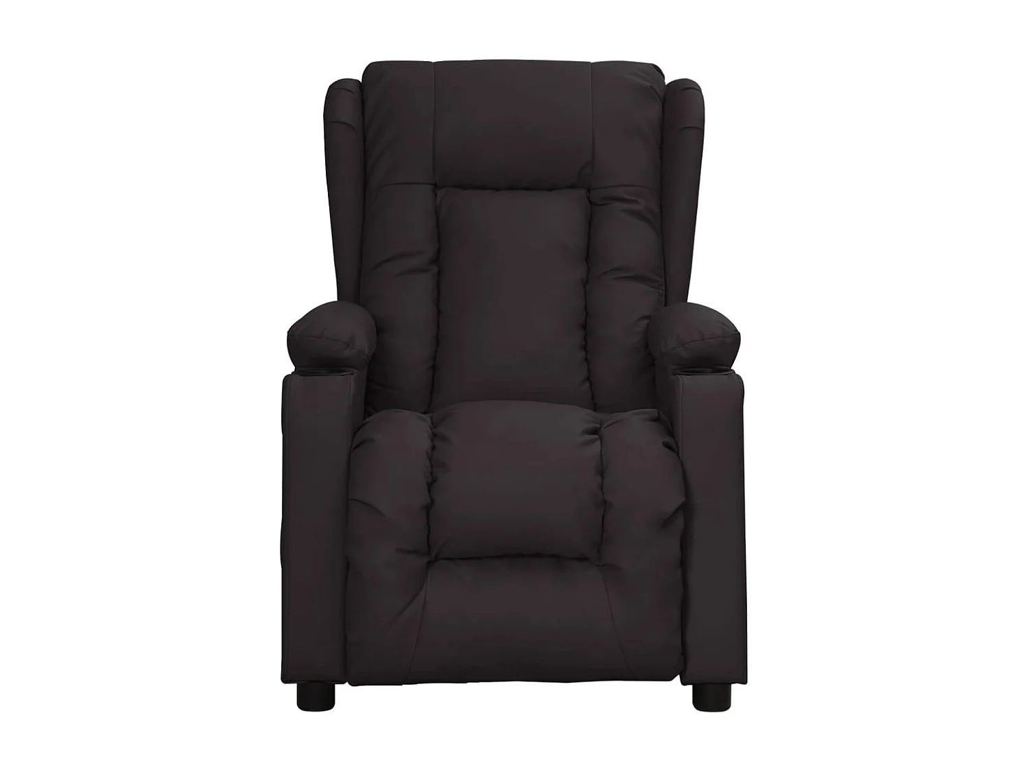 Aufstehsessel-Relaxsessel Schwarz Kunstleder SHL11748