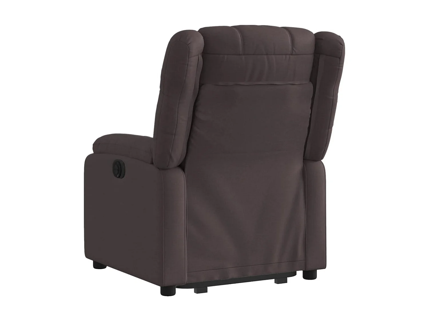 Fauteuil inclinable-Chaise de relax-Fauteuil salon marron foncé tissu SHL3845