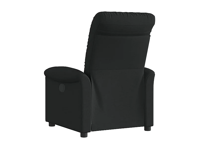 Sillón de relax | Silla | Sillón reclinable de tela negro SHL7836