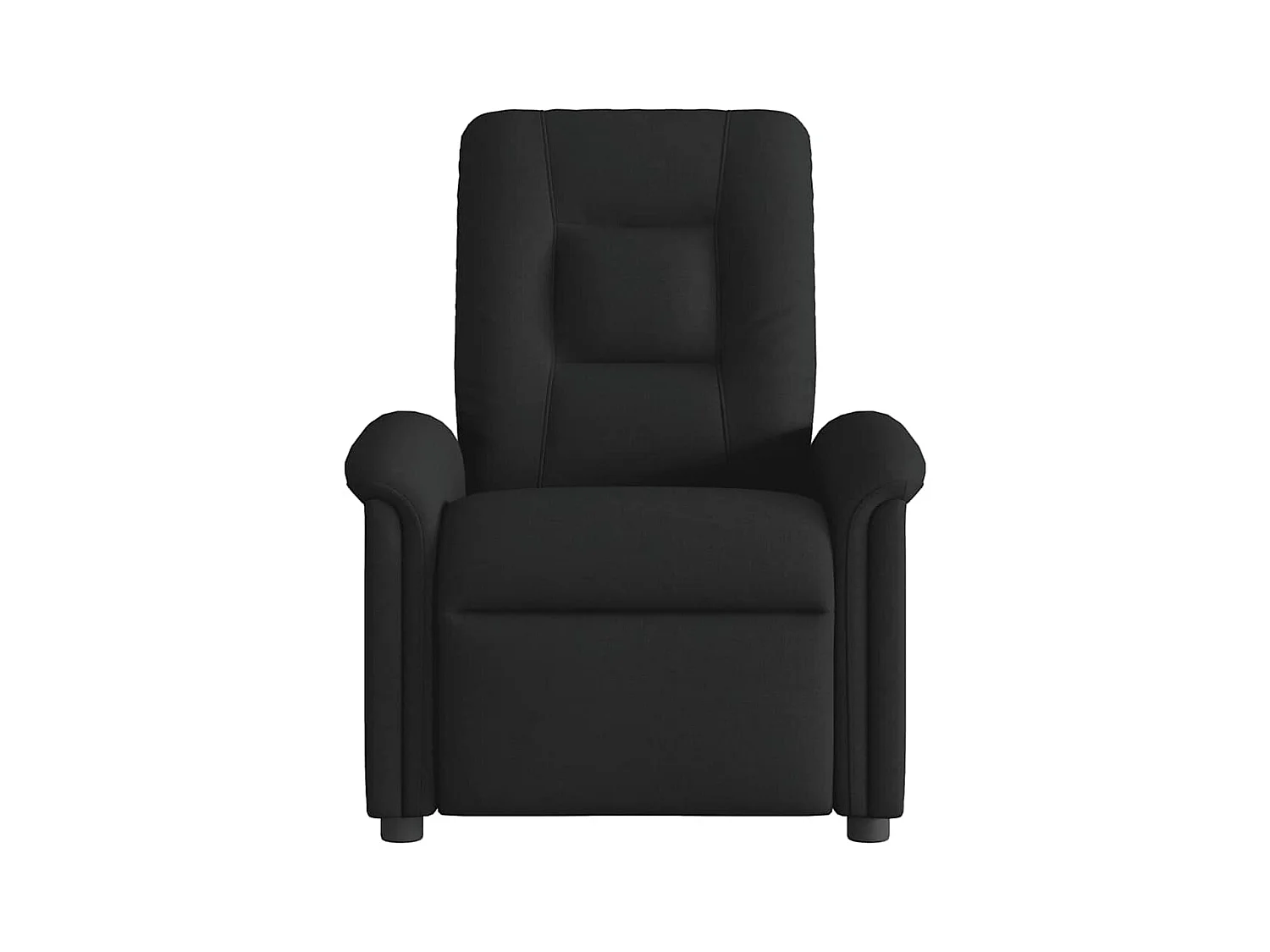 Sillón de relax | Silla | Sillón reclinable de tela negro SHL7836