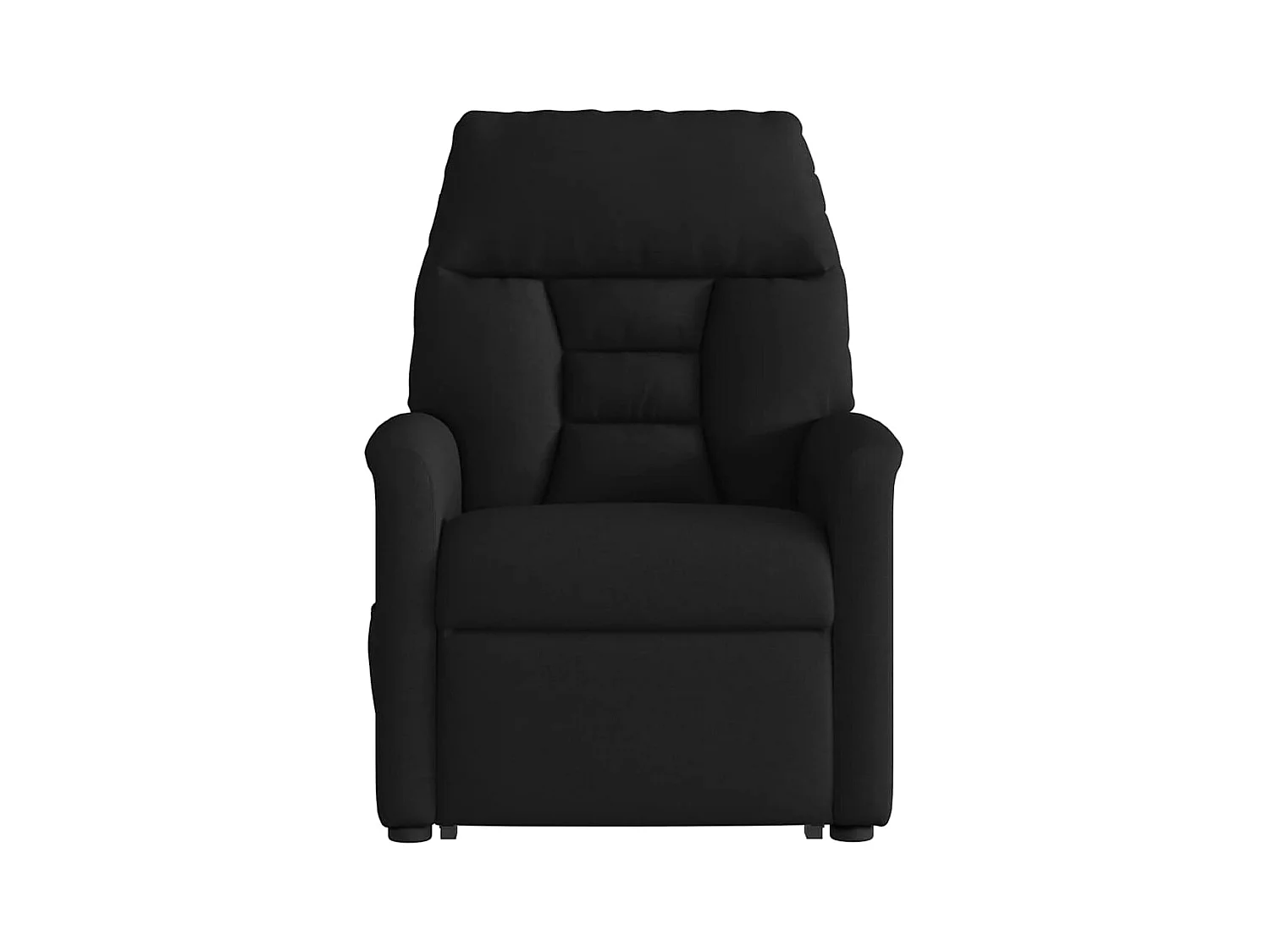 Sillón de relax | Silla | Sillón reclinable elevable tela negro SHL9189