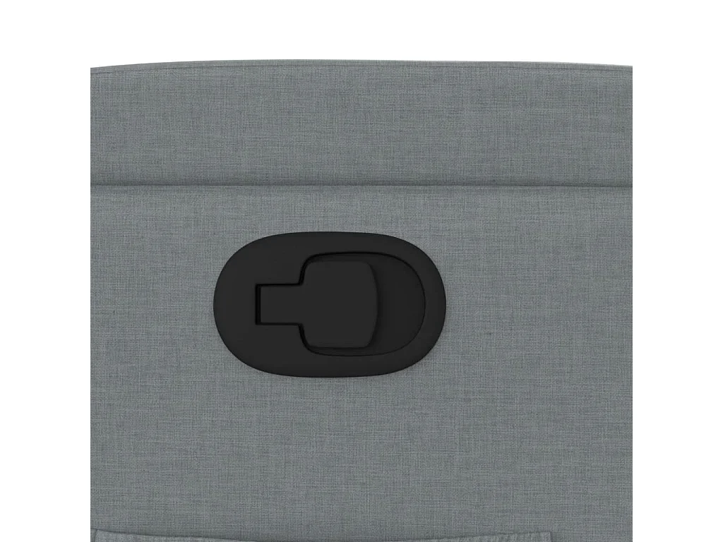 Sillón de relax | Sillón reclinable de tela gris claro SHL7207