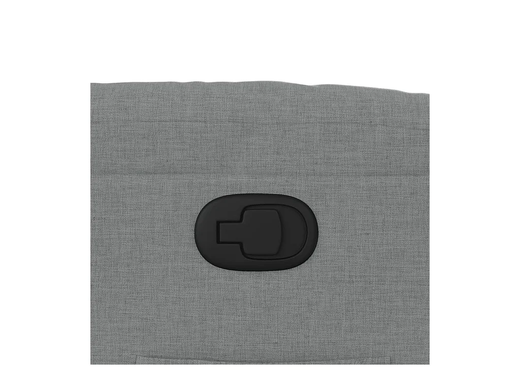 Sillón de relax | Sillón reclinable de tela gris claro SHL4092