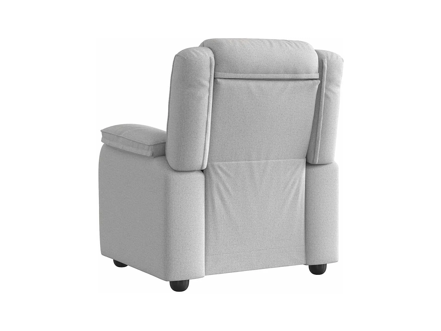 Fauteuil inclinable-Chaise de relax-Fauteuil TV gris nuage tissu SHL3907