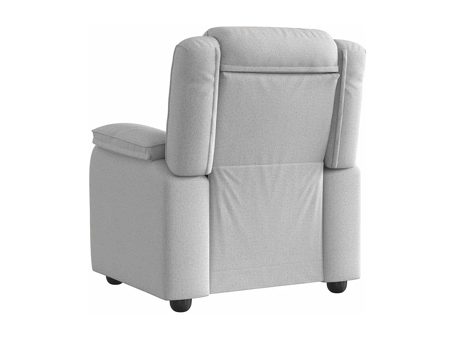 Fauteuil inclinable-Chaise de relax-Fauteuil TV gris nuage tissu SHL3907