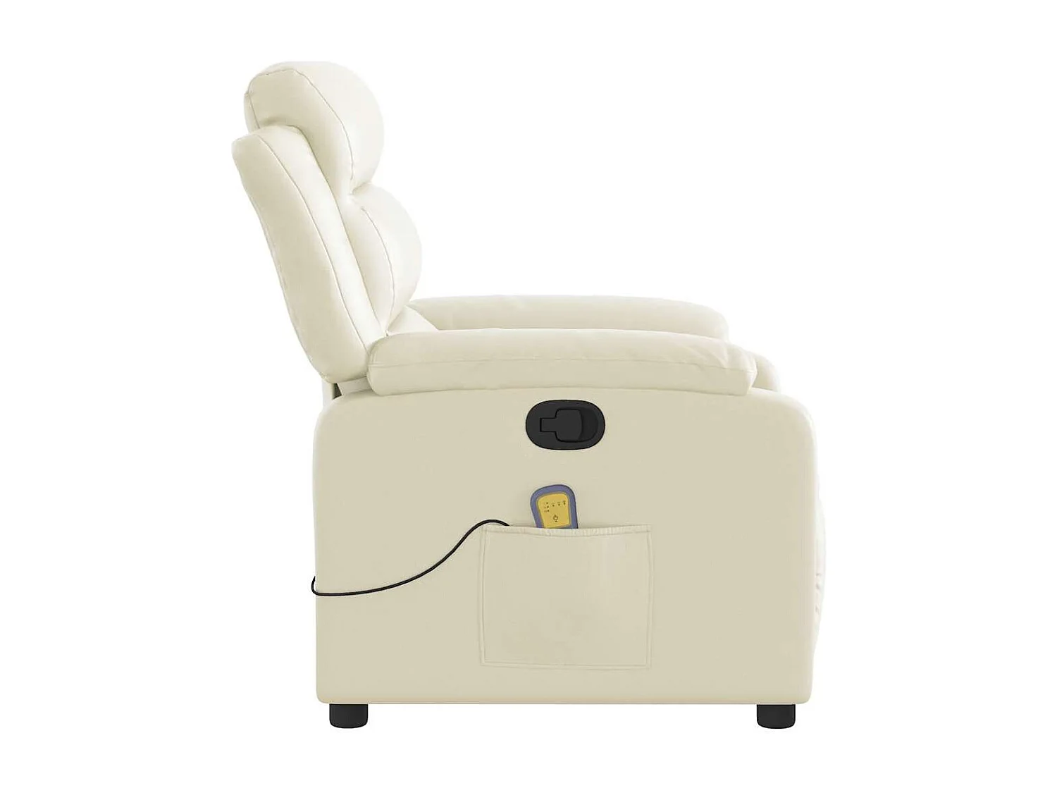 Massagesessel | Relaxsessel Creme Kunstleder SHL38570
