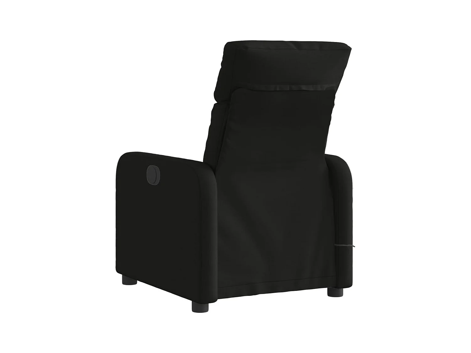 Sillón de relax | Sillón reclinable de masaje eléctrico tela negro SHL4830