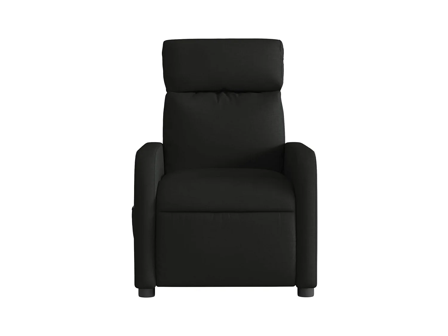 Sillón de relax | Sillón reclinable de masaje eléctrico tela negro SHL4830