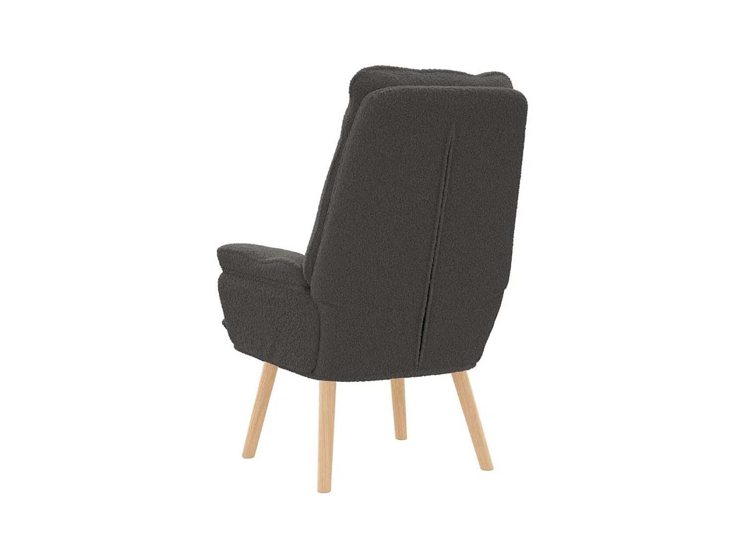 Sillón de relax | Silla Relax | Sillón de salón Gris oscuro 69x74x93 cm tela SHL7359