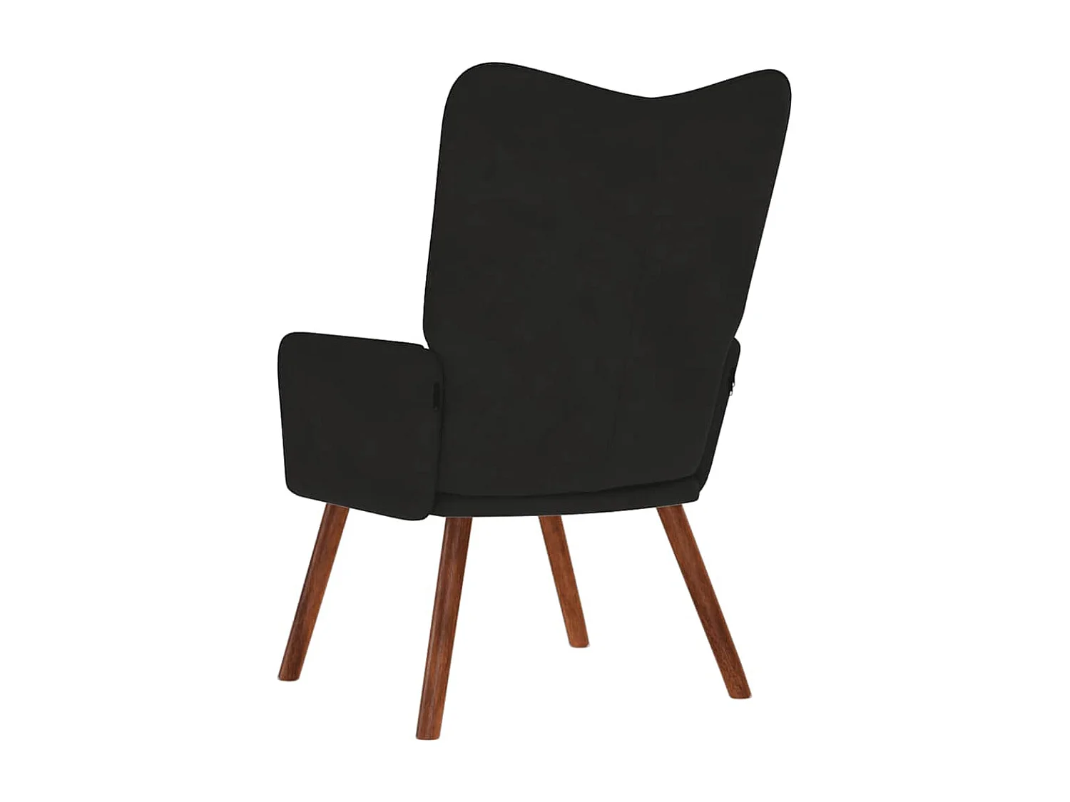 Relaxsessel-Lounge Sessel indoor Schwarz Samt SHL52079