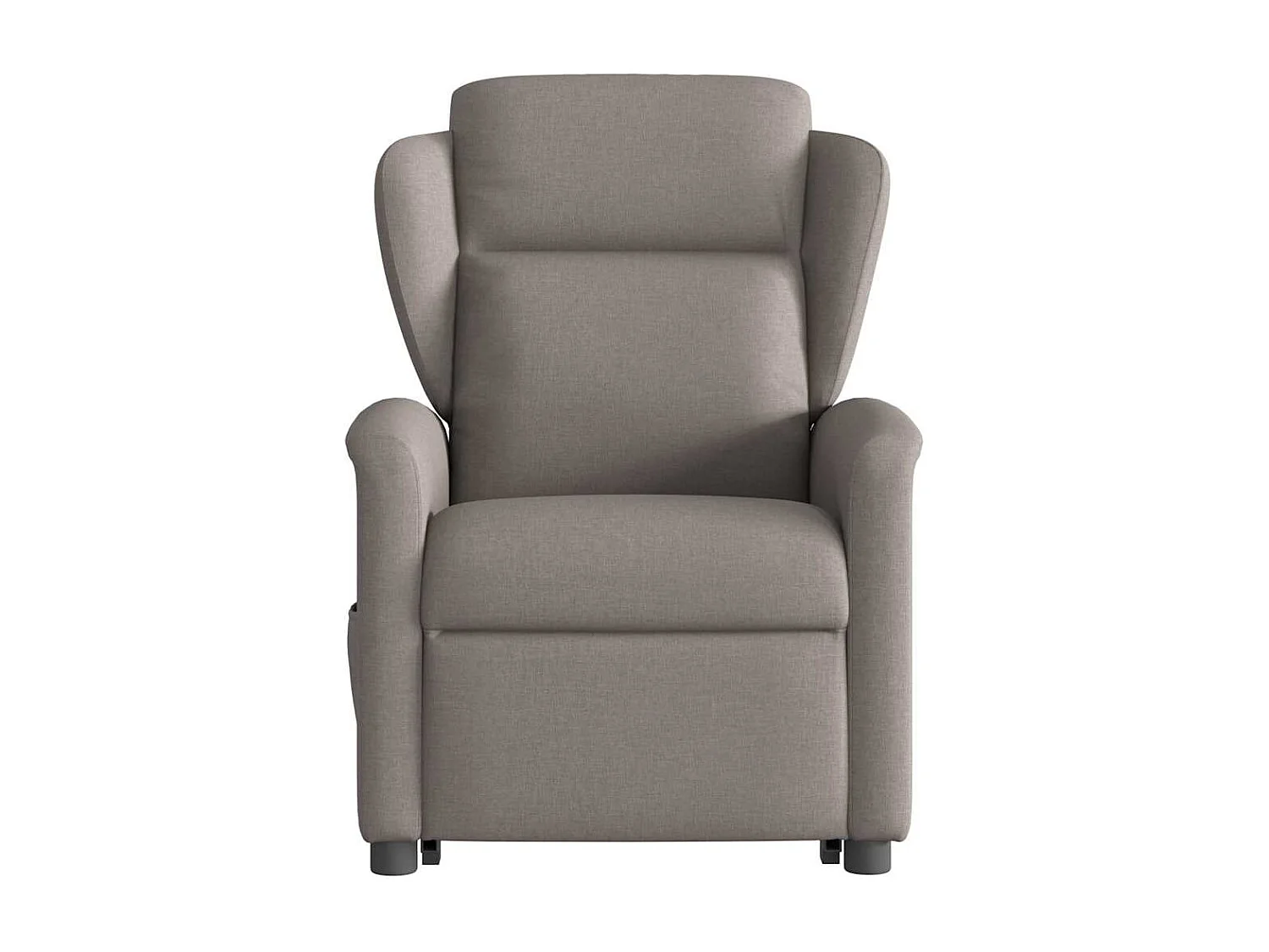 Fauteuil inclinable-Chaise de relax-Fauteuil de Massage Taupe Tissu SHL1296