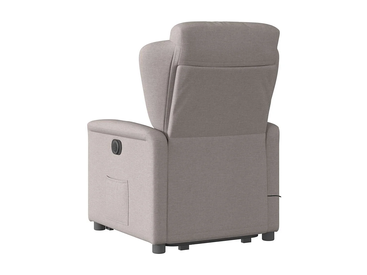 Fauteuil inclinable-Chaise de relax-Fauteuil de Massage Taupe Tissu SHL1296
