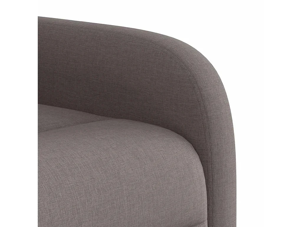 Sillón de salón | Silla | Sillón de masaje reclinable de tela gris taupé SHL2271