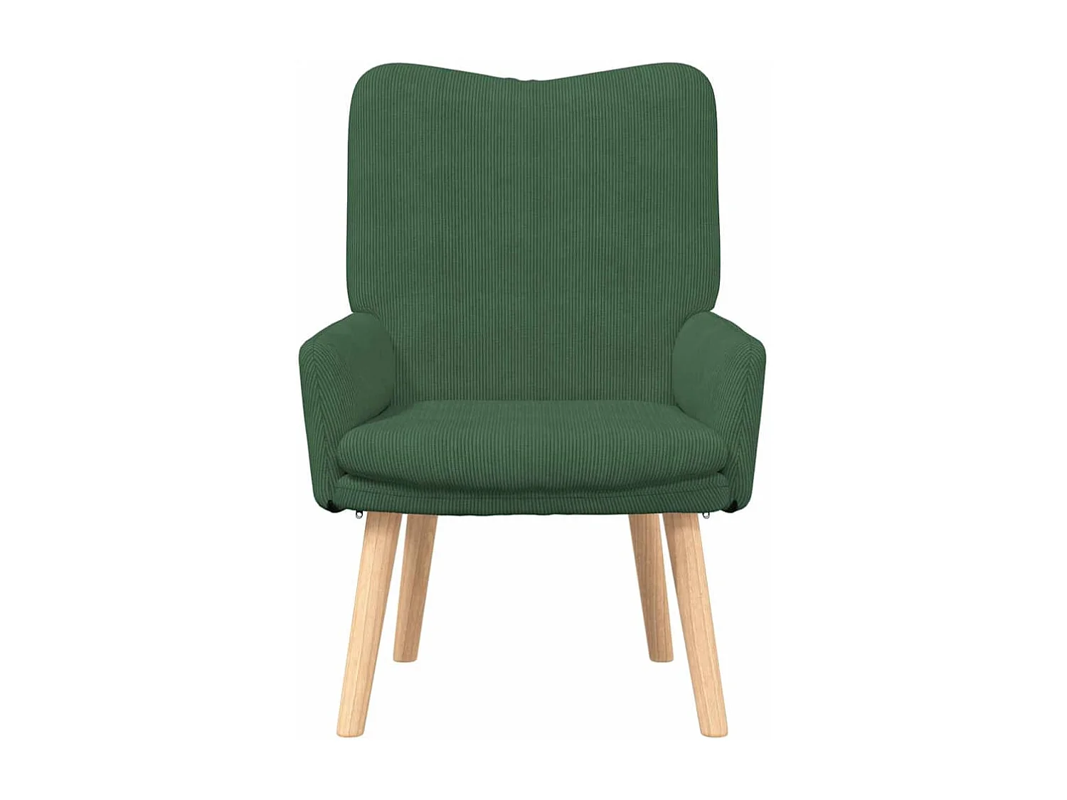 Relaxstoel | Ontspanningsstoel Jungle groen 63 x 67 x 94 cm Stof