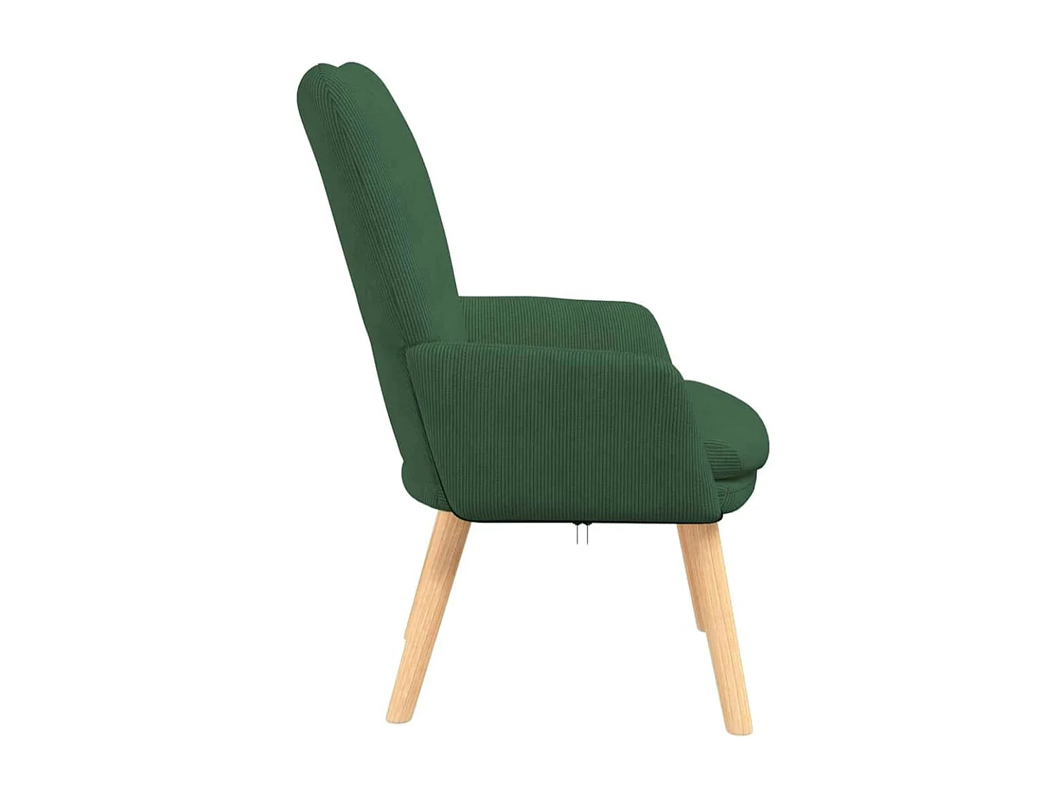 Relaxstoel | Ontspanningsstoel Jungle groen 63 x 67 x 94 cm Stof