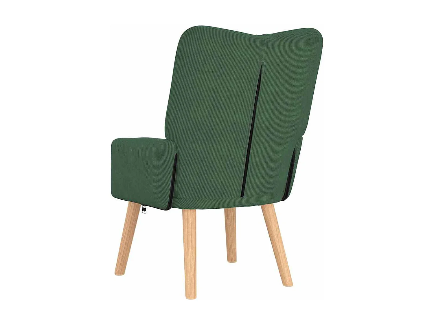 Relaxstoel | Ontspanningsstoel Jungle groen 63 x 67 x 94 cm Stof