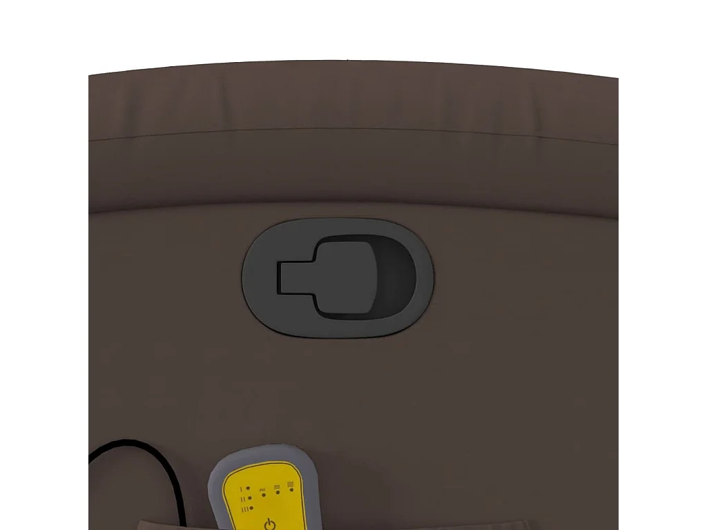 Relaxsessel | Massagesessel Braun Kunstleder SHL66778