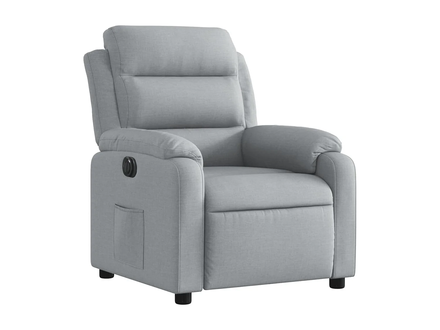 Sillón de relax | Silla | Sillón reclinable eléctrico tela gris claro SHL6215