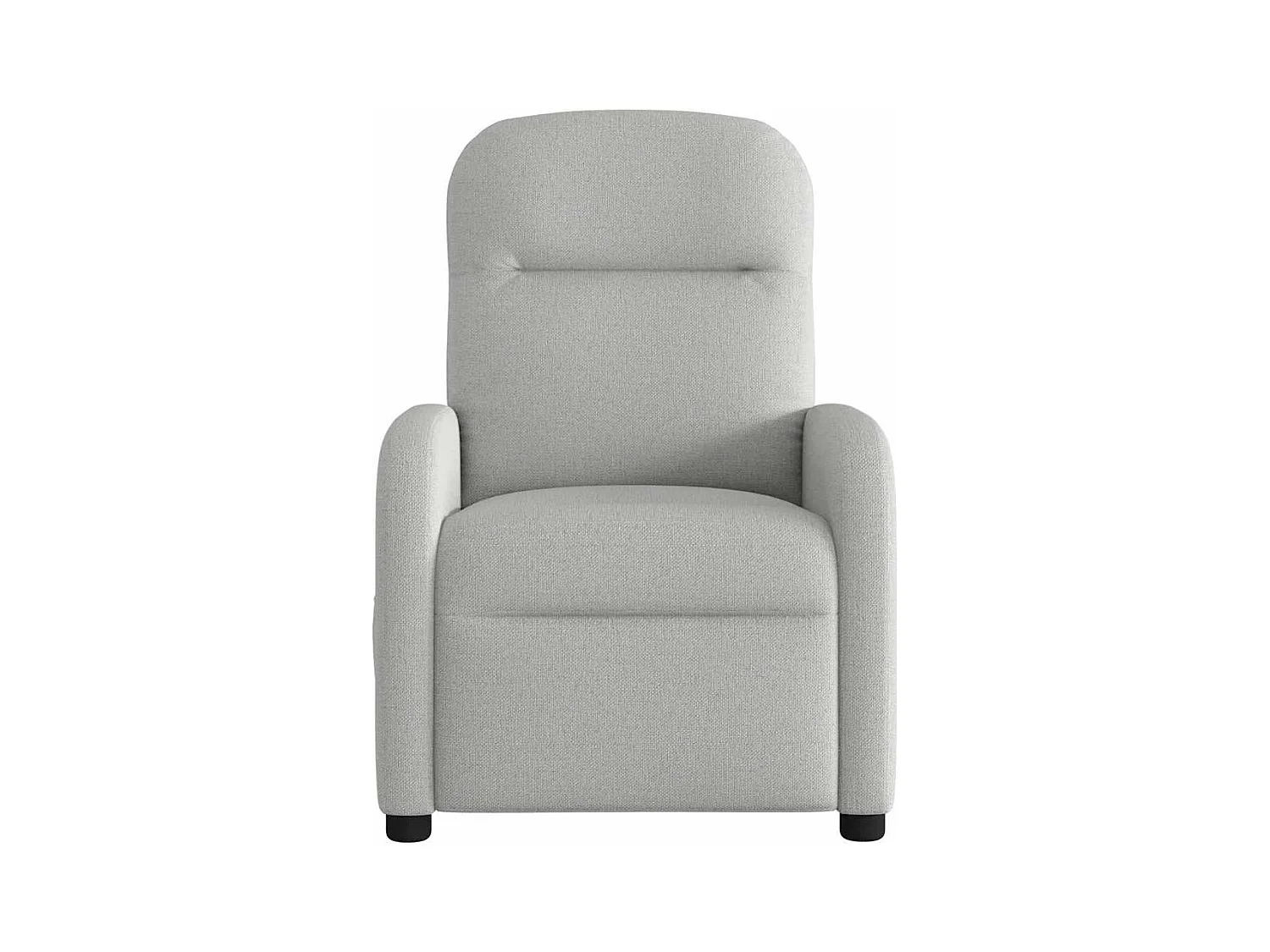 Fauteuil inclinable-Chaise de relax-Fauteuil TV gris nuage tissu SHL4108