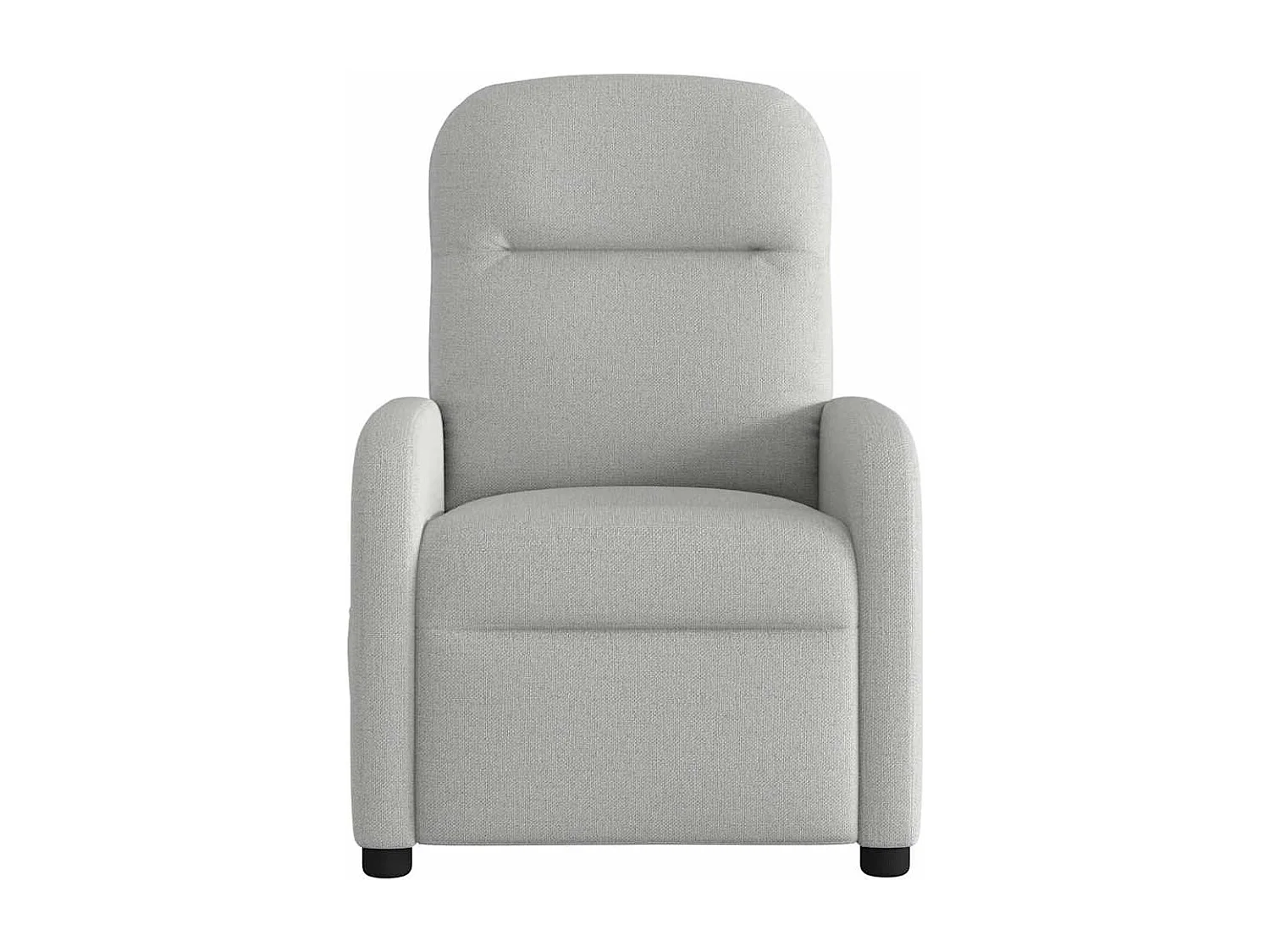 Fauteuil inclinable-Chaise de relax-Fauteuil TV gris nuage tissu SHL4108
