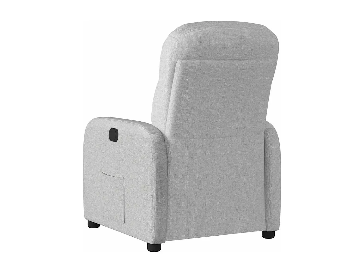 Fauteuil inclinable-Chaise de relax-Fauteuil TV gris nuage tissu SHL4108