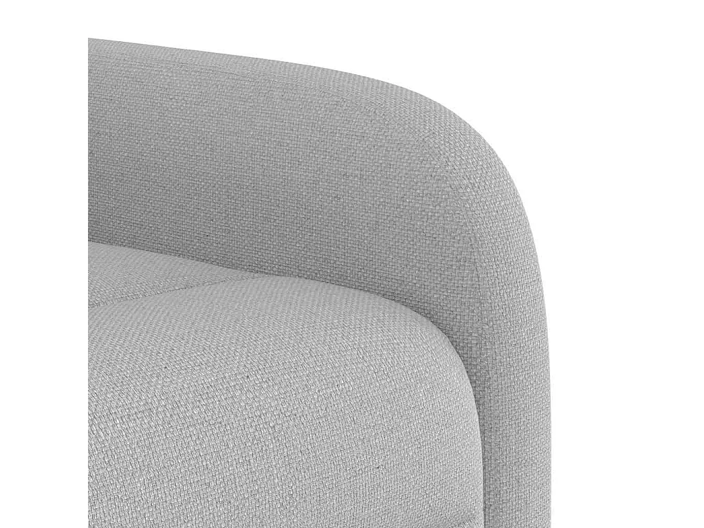 Fauteuil inclinable-Chaise de relax-Fauteuil TV gris nuage tissu SHL4108