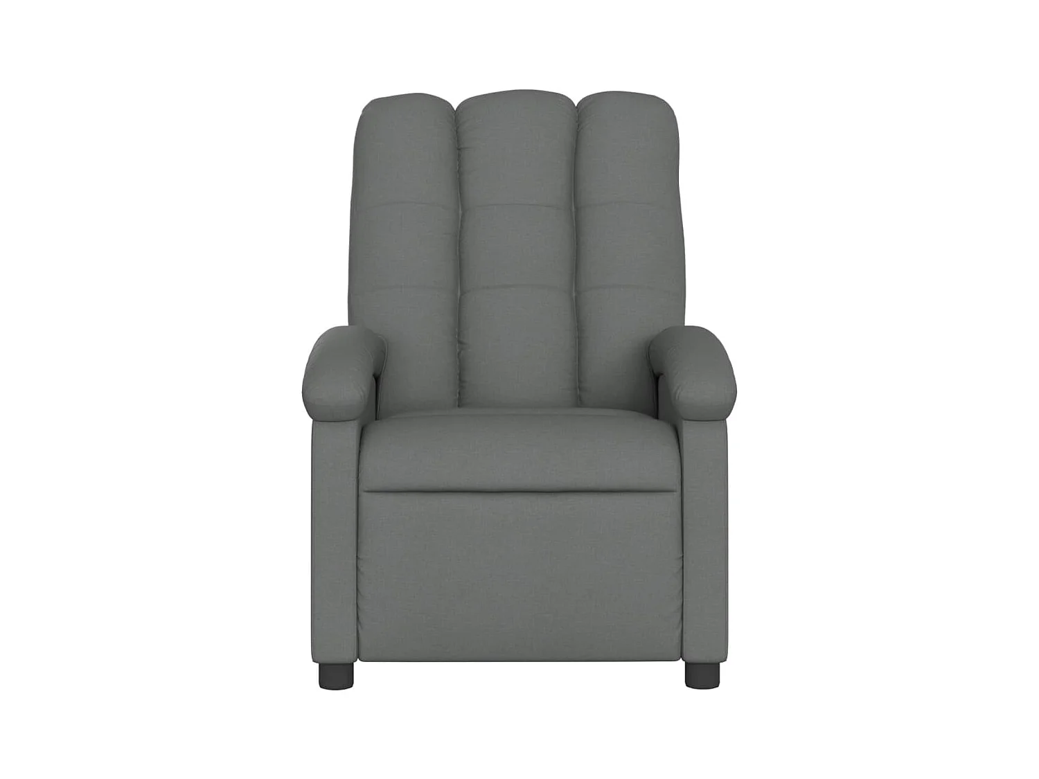 Sillón de relax | Silla | Sillón reclinable de tela gris oscuro SHL5054