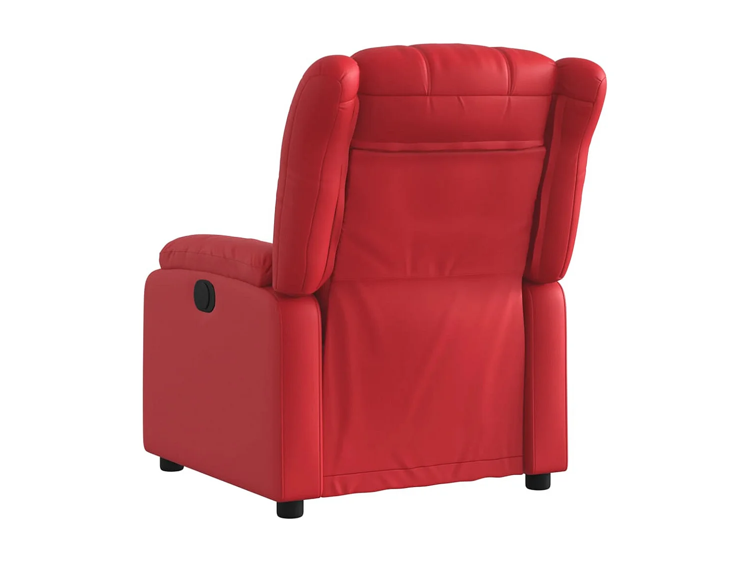 Relaxsessel | Lounge Sessel für Wohnzimmer Rot Kunstleder SHL85408