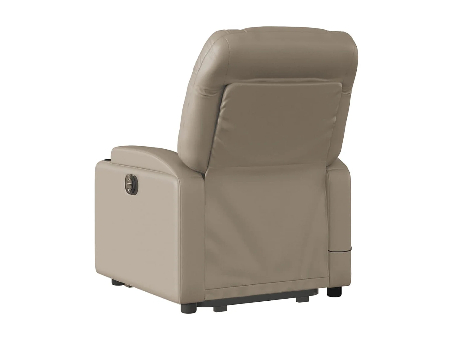 Fauteuil inclinable-Chaise de relax-Fauteuil de Massage Cappuccino Similicuir SHL3870