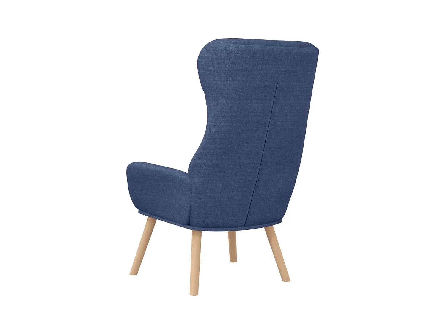 Chaise de relaxation-Fauteuil de Salon Bleu Tissu SHL1353