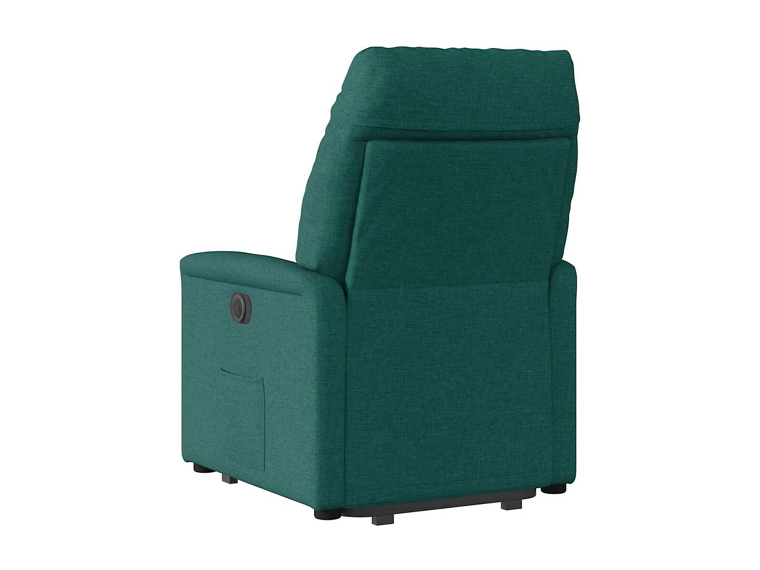 Sillón de relax | Silla | Sillón reclinable elevable tela verde oscuro SHL4660