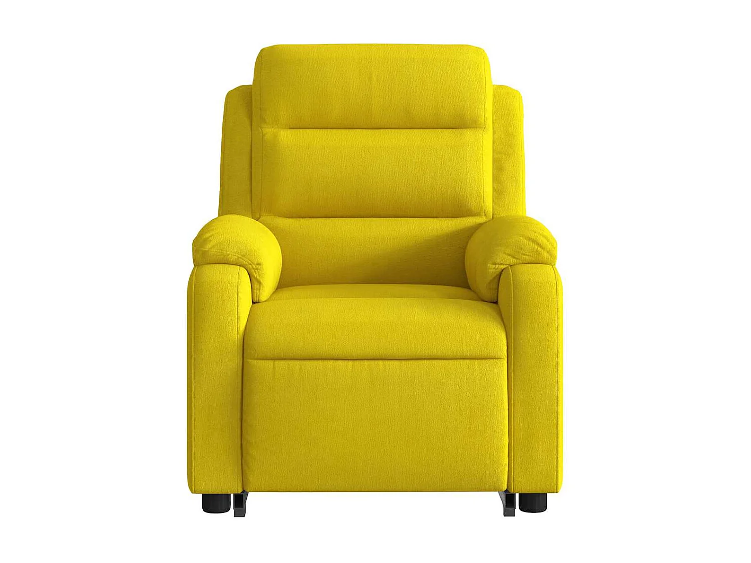 Silla de relax | Sillón eléctrico reclinable elevable de terciopelo amarillo SHL3303