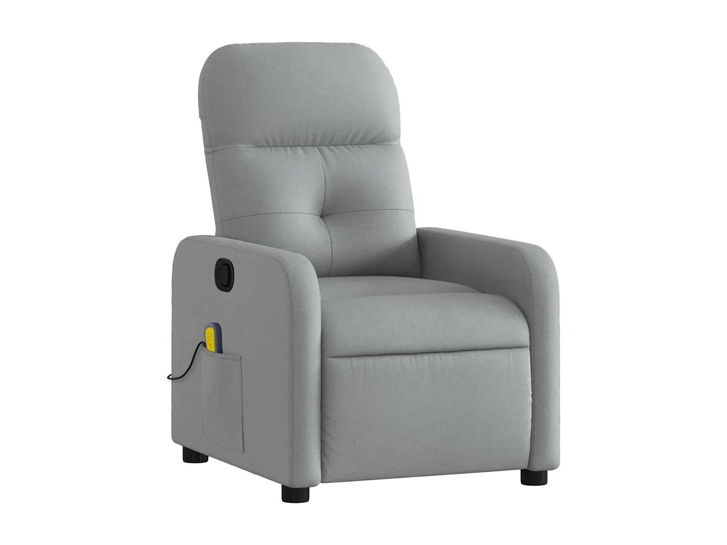 Relaxsessel | Massagesessel Hellgrau Stoff SHL31591