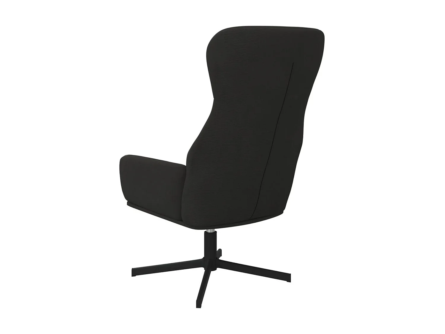 Chaise de relaxation-Fauteuil de Salon Noir Velours SHL4729