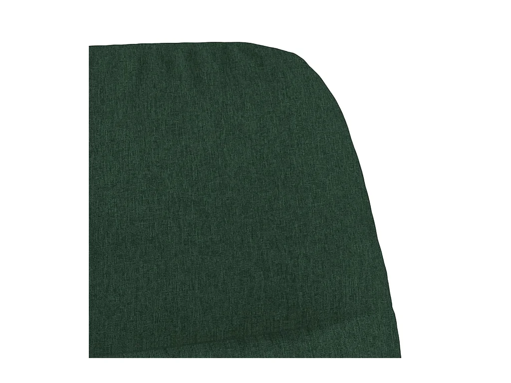 Sillón de relax | Silla de relax de tela verde oscuro SHL4840