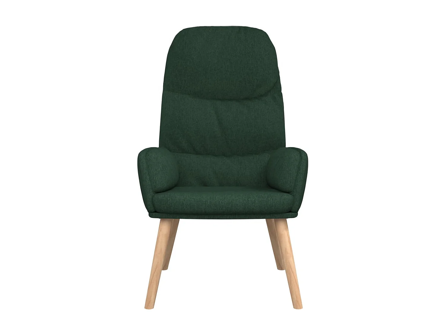 Sillón de relax | Silla de relax de tela verde oscuro SHL4840