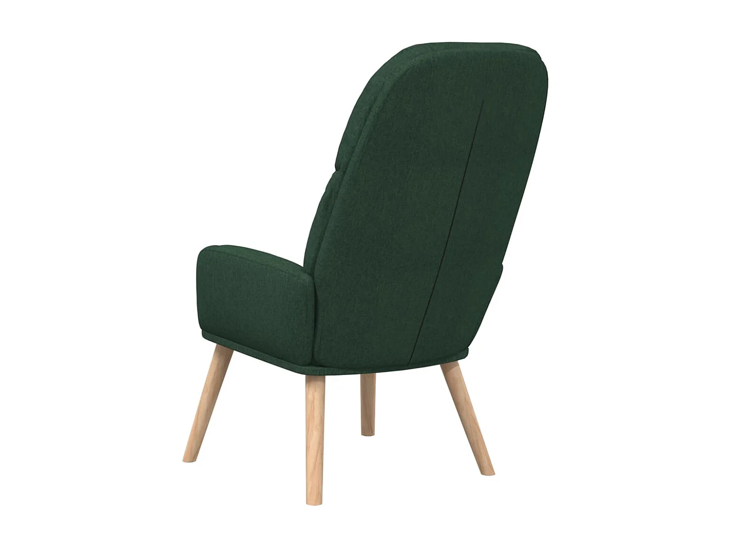 Sillón de relax | Silla de relax de tela verde oscuro SHL4840