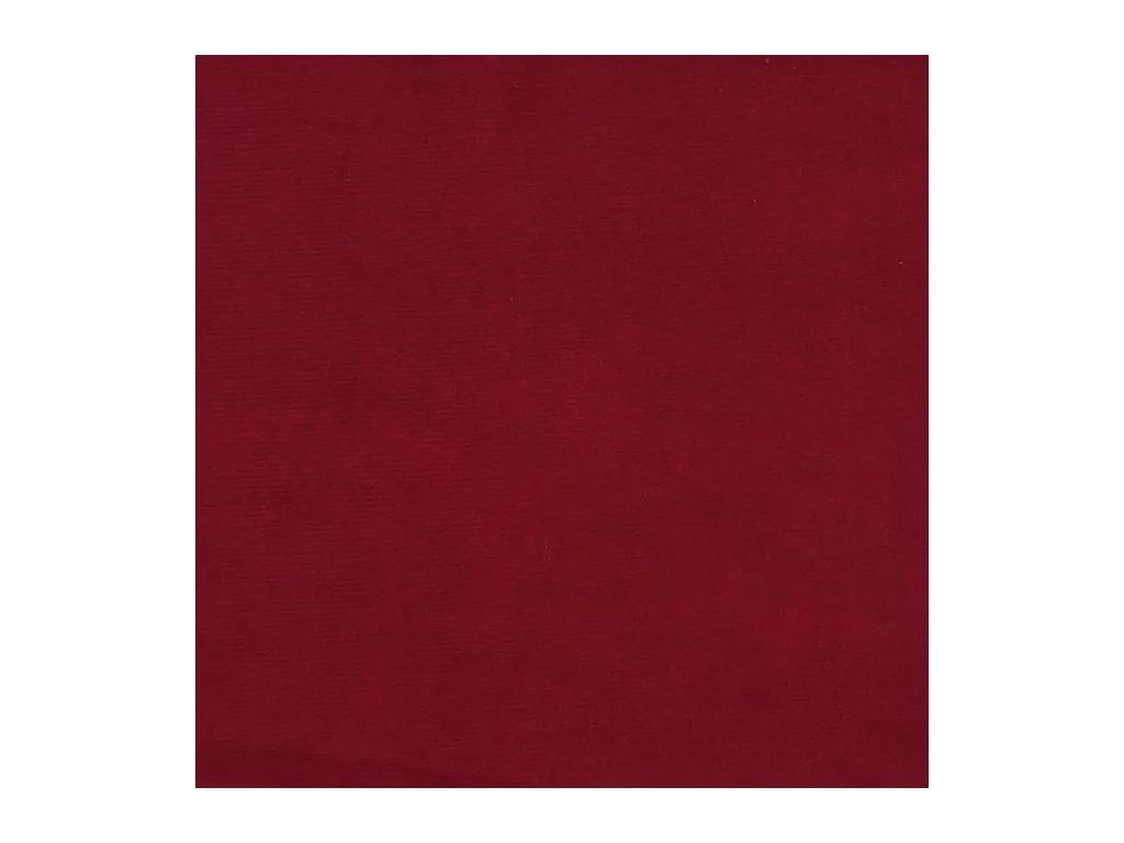 Chaise de relaxation-Fauteuil de Salon Rouge bordeaux Velours SHL3101