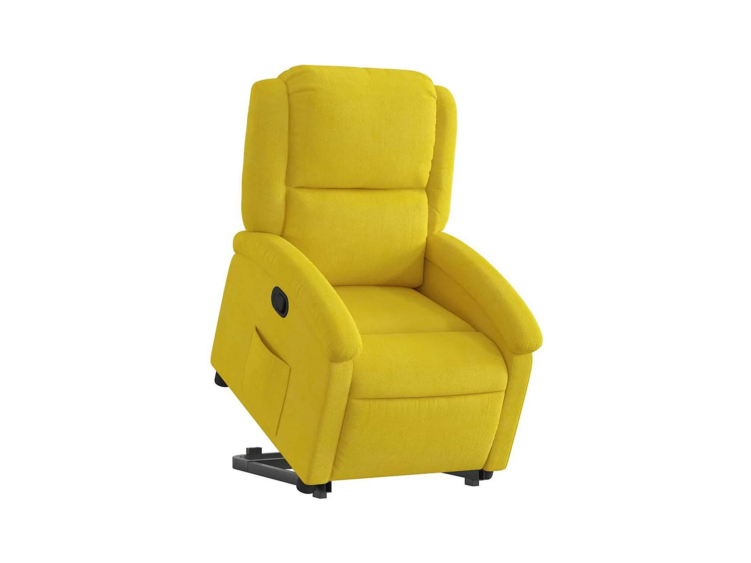 Sillón de relax | Silla | Sillón reclinable elevable terciopelo amarillo SHL5702