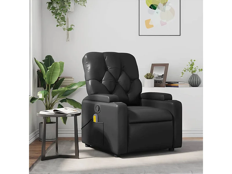 Relaxsessel | Massagesessel Schwarz Kunstleder SHL35970