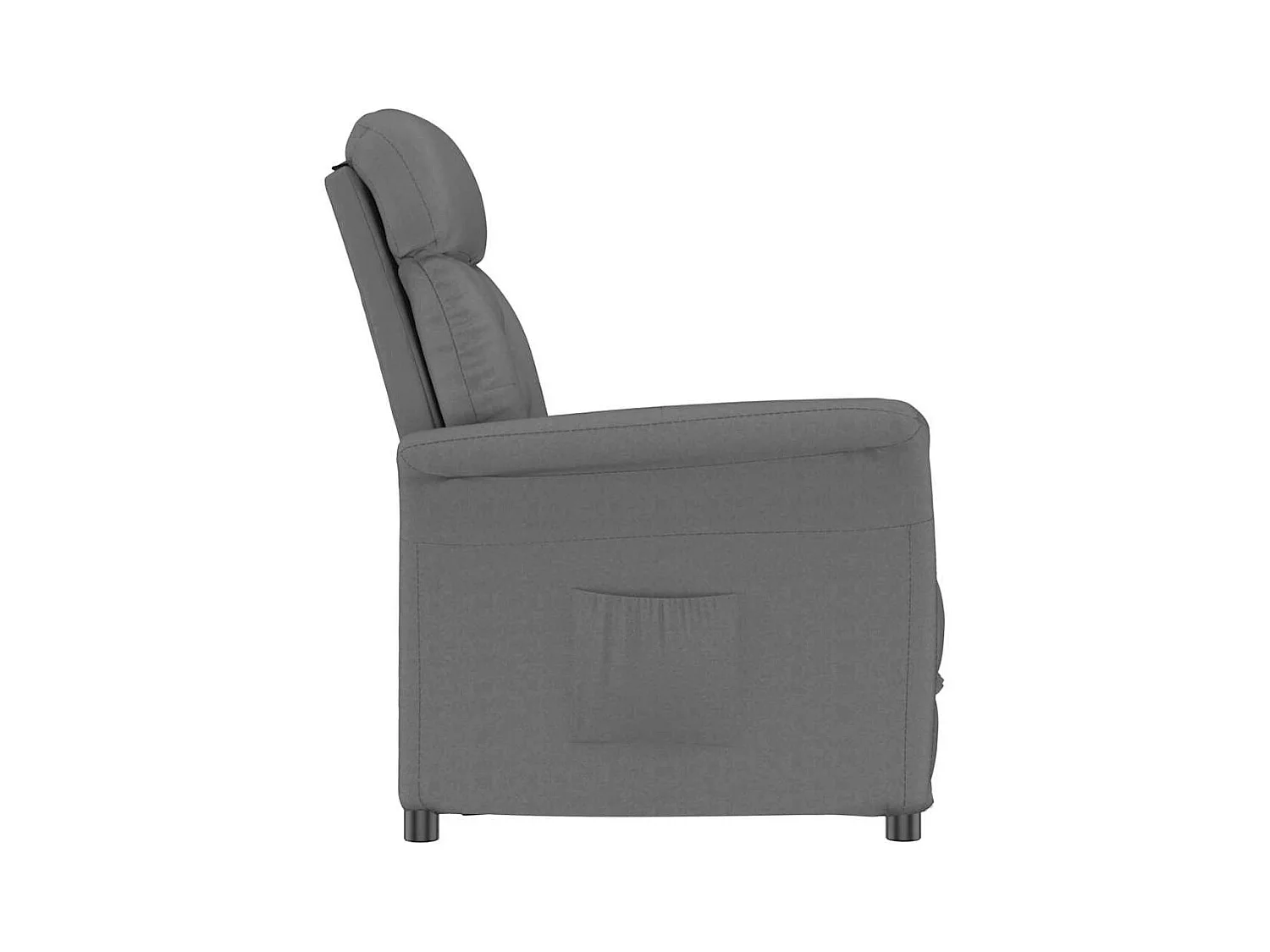 Poltrona Recliner Cinza Escuro Cinzento escuro SHL787001