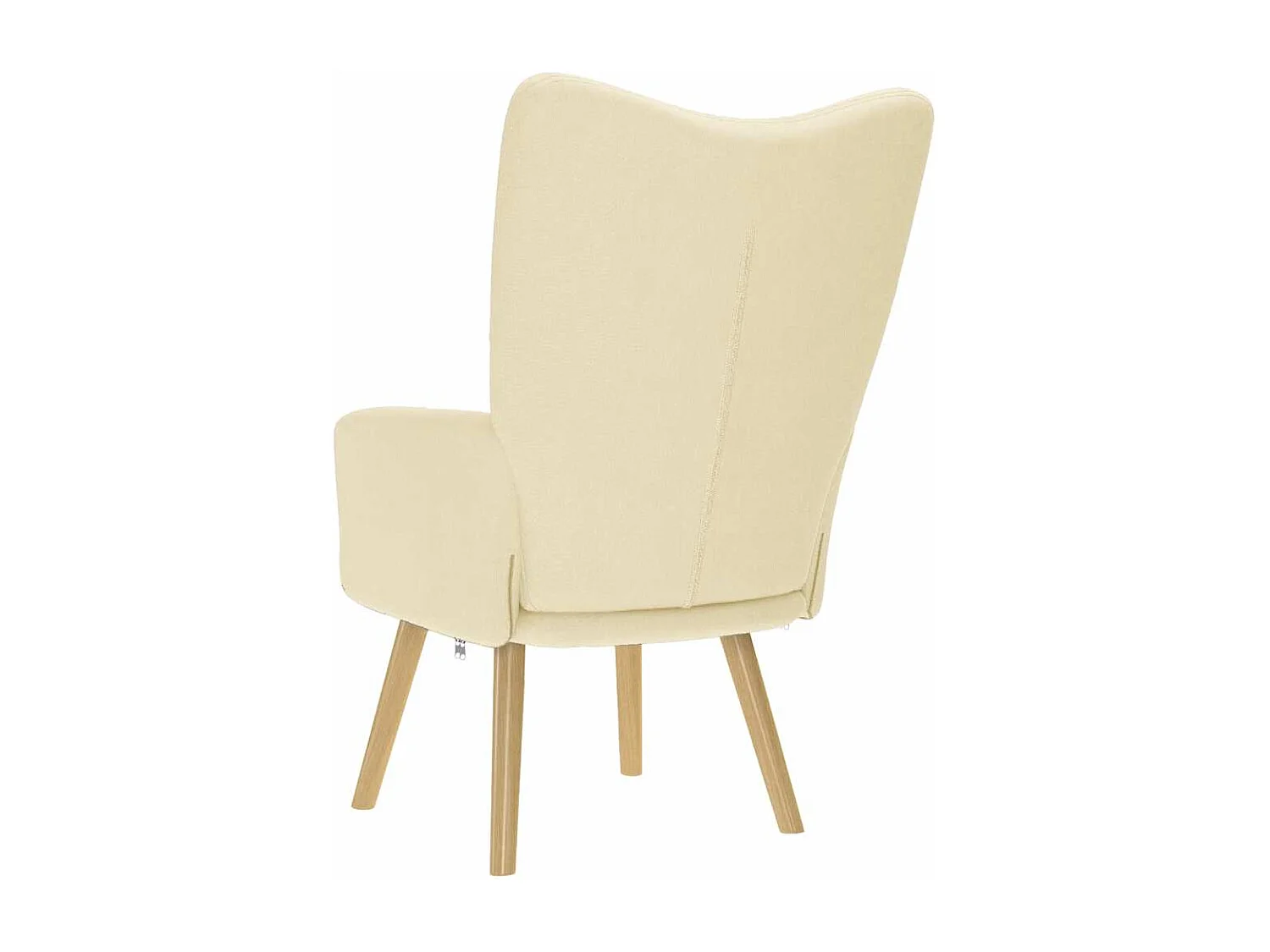 Relaxsessel-Lounge Sessel indoor Creme Stoff SHL15418