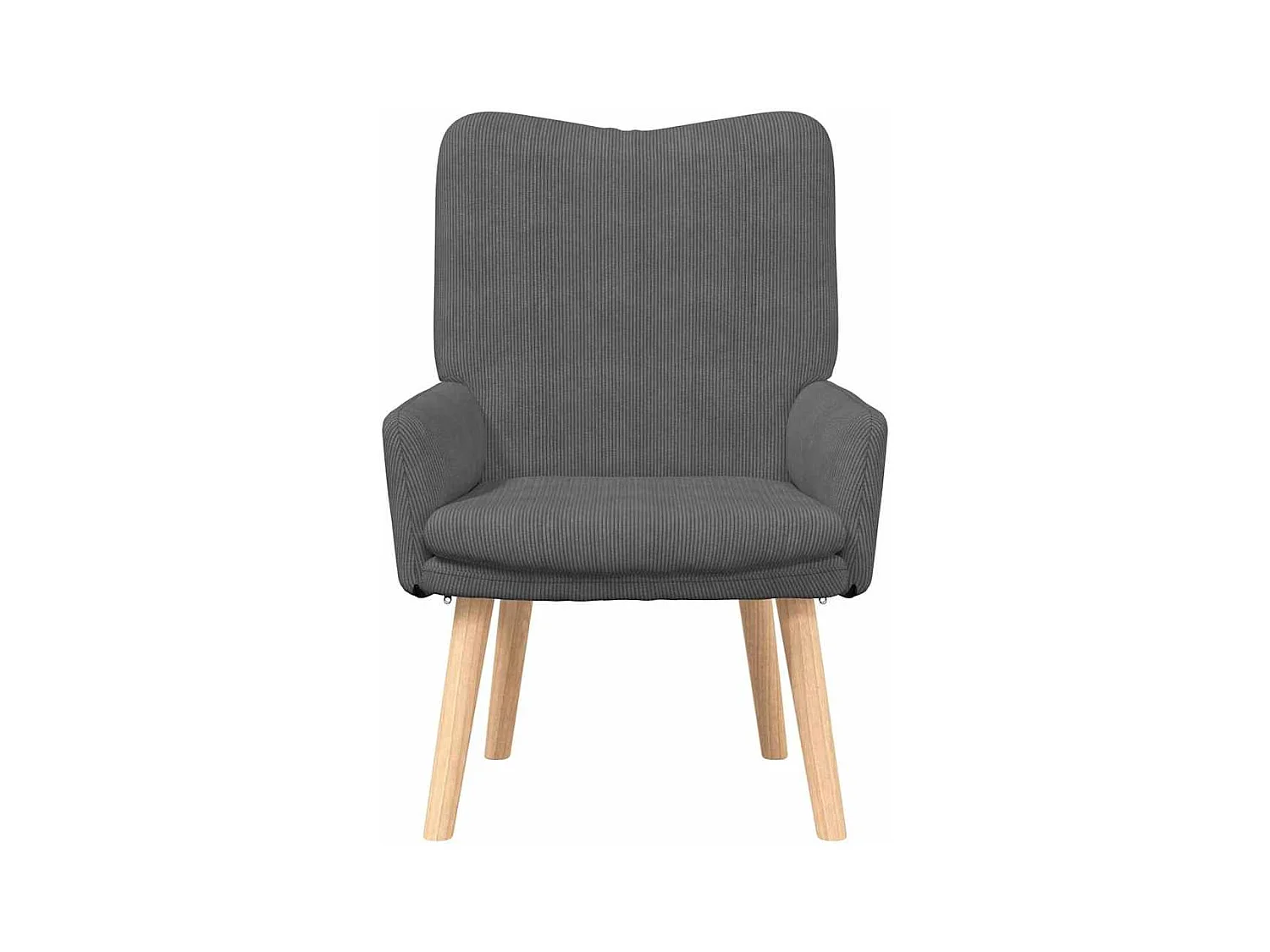 Sillón de relax | Silla Relax | Sillón de salón Gris oscuro 63x67x94 cm tela SHL8498