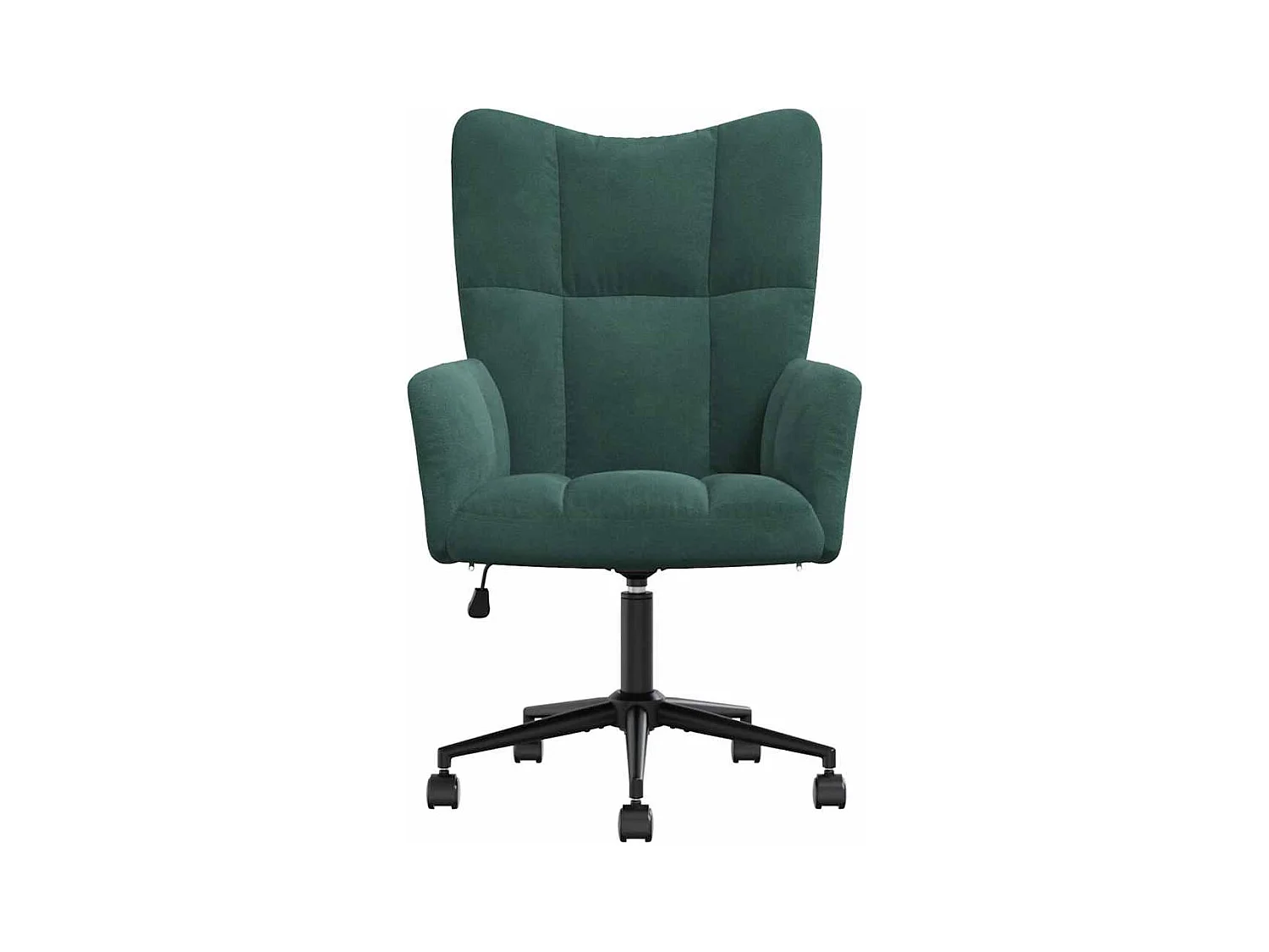 Sillón de relax | Silla de relax de terciopelo verde oscuro SHL3236