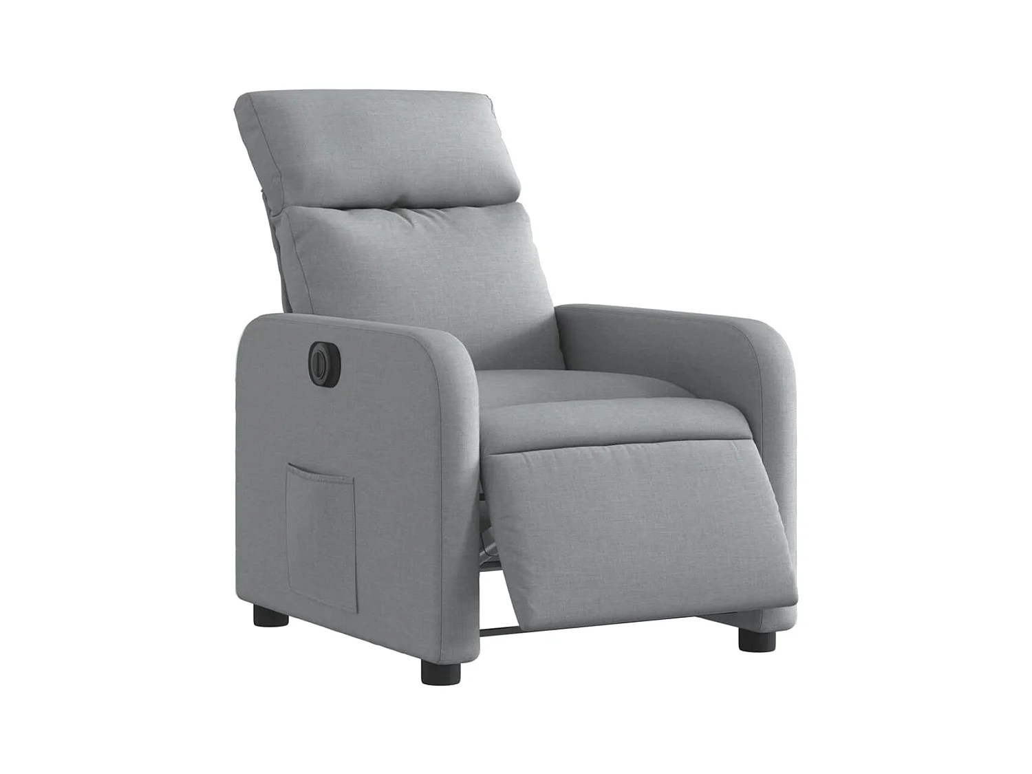 Sillón de relax | Silla | Sillón reclinable eléctrico tela gris claro SHL9875