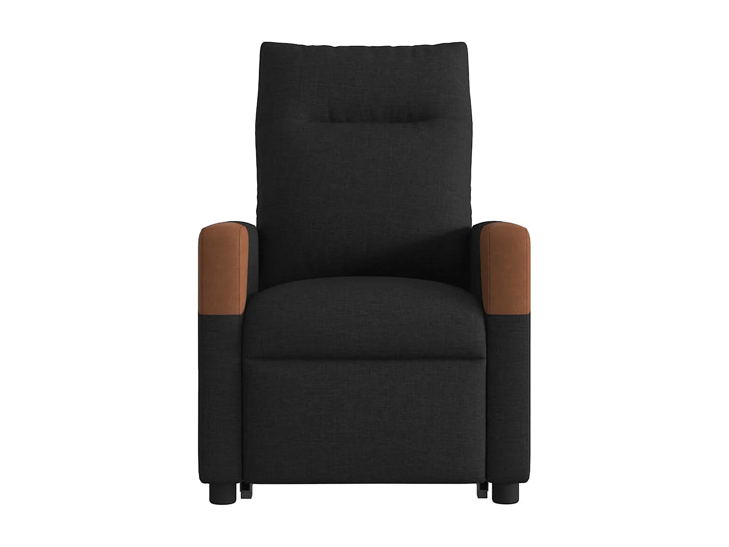 Silla de relax | Sillón eléctrico reclinable elevable de tela negro SHL6949
