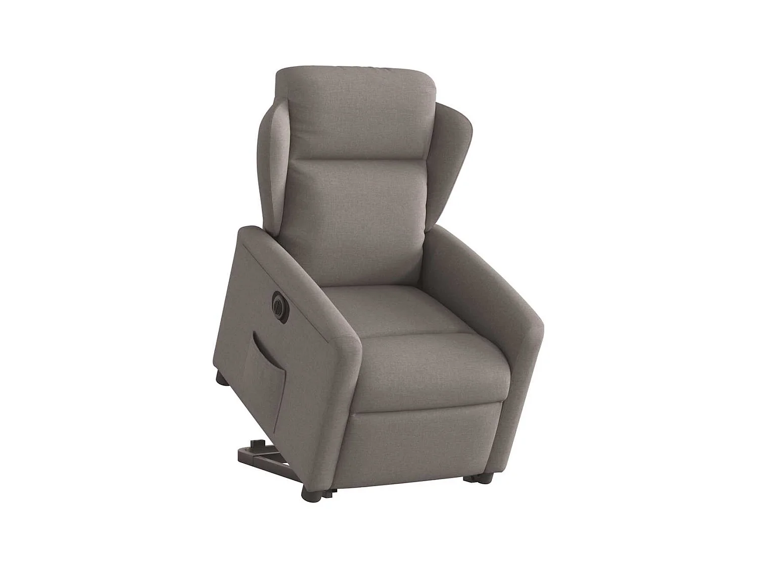 Fauteuil inclinable électrique-Chaise de relax-Fauteuil TV taupe tissu SHL1299