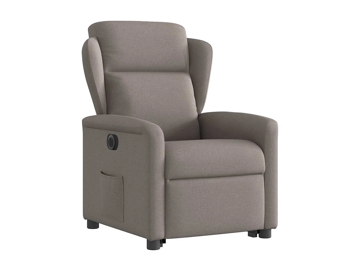 Fauteuil inclinable électrique-Chaise de relax-Fauteuil TV taupe tissu SHL1299