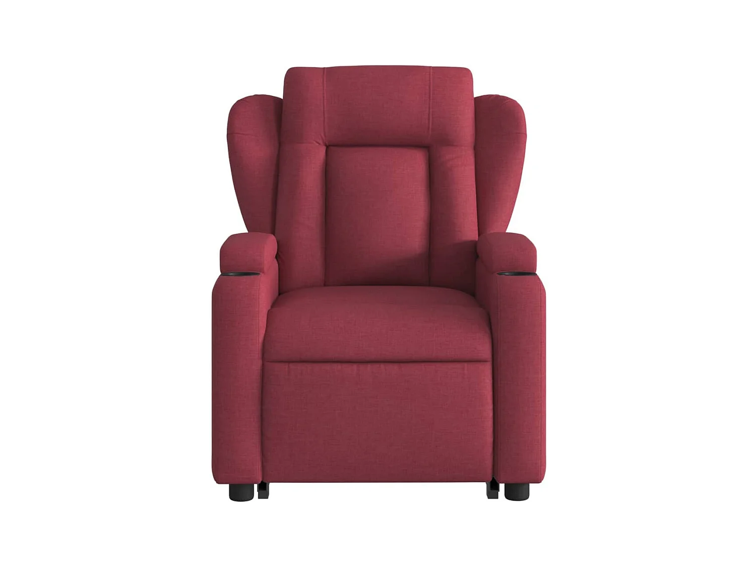 Sillón de relax | Silla | Sillón reclinable elevable tela rojo tinto SHL3562