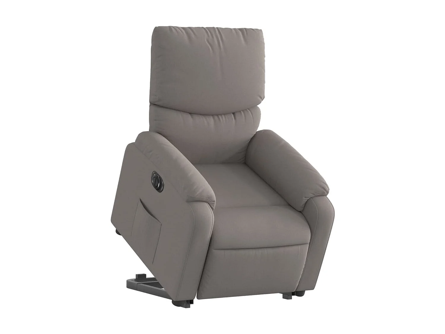 Relaxsessel mit Aufstehhilfe Elektrisch | Lounge Sessel indoor Taupe Stoff SHL56680